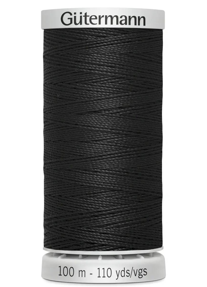 Premium Gütermann Garn Extra Stark Nähgarn 100m Nähmaschinengarn Markisen Schwarz Premium Gütermann Garn Extra Stark Nähgarn 100m Nähmaschinengarn Markisen Schwarz