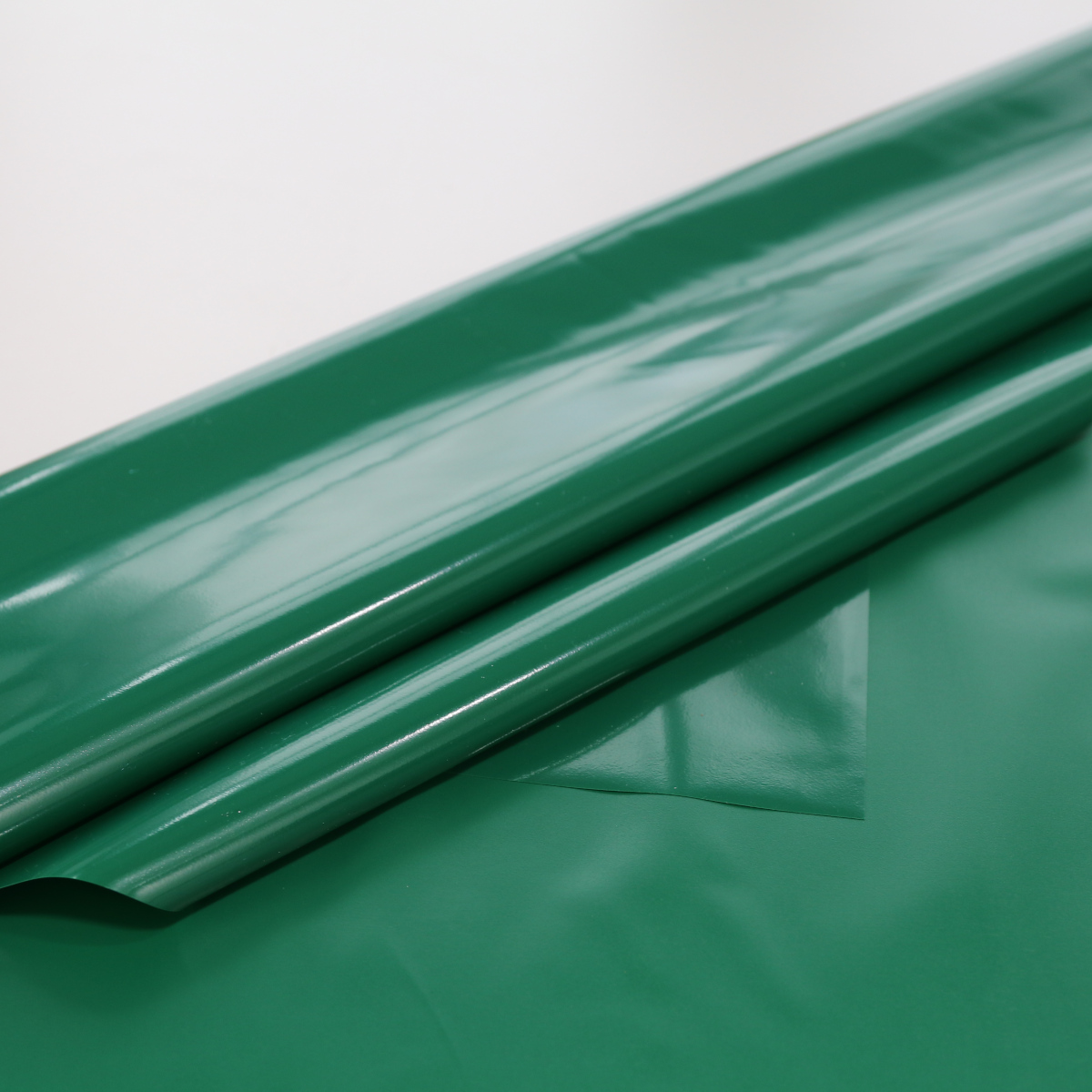 Tischfolie TOLKO Folie grün mit 0,2mm Stabil flexibel Wasserdicht Dekofolie