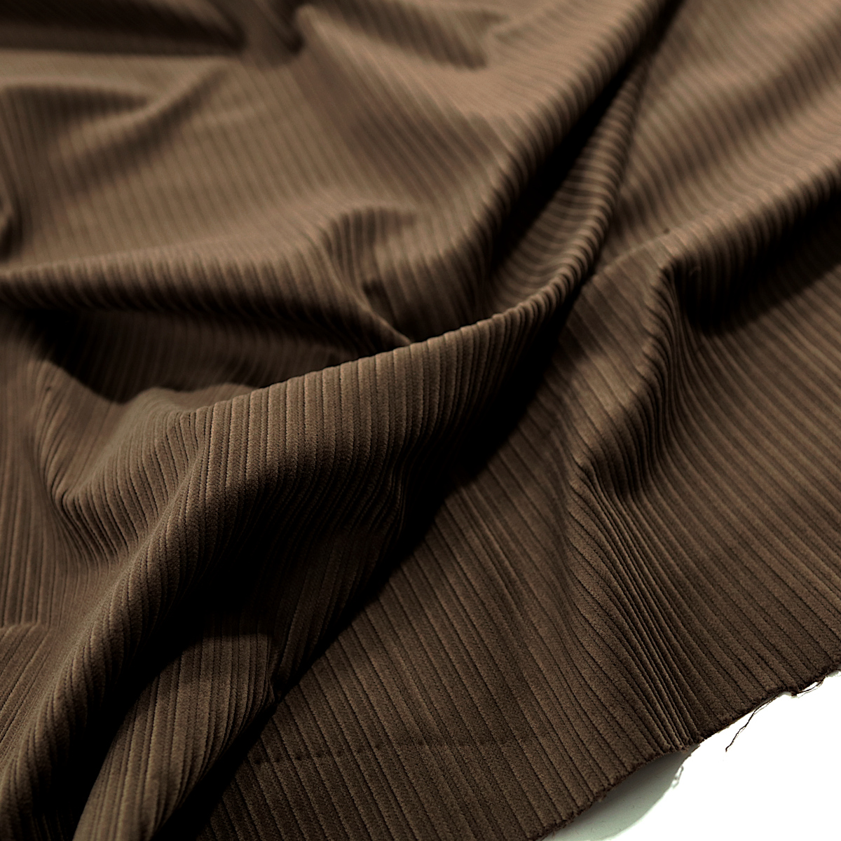robuster Cord für Hose Jacke Rock weicher Baumwollstoff Cordstoff Meterware - Kaffee Braun robuster Cord für Hose Jacke Rock weicher Baumwollstoff Cordstoff Meterware - Kaffee Braun