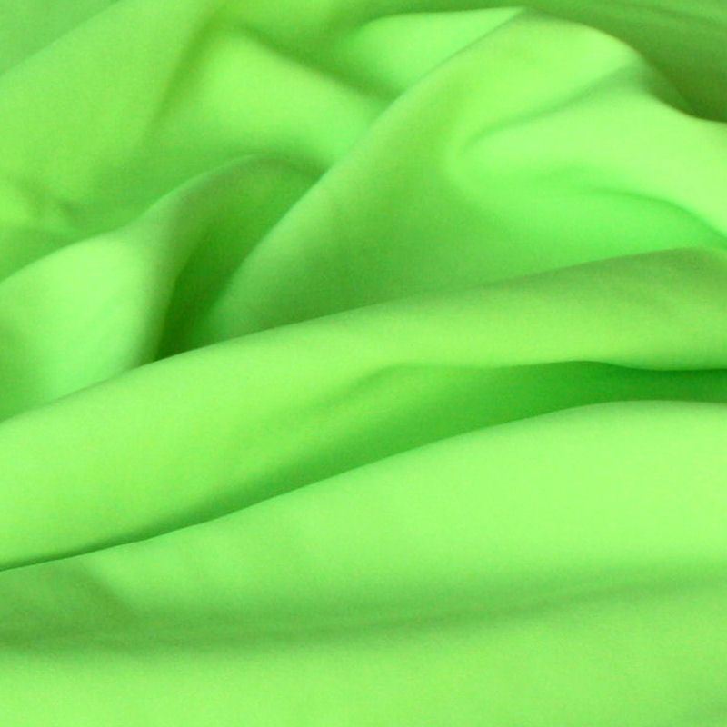 weicher universal Mode- und Dekostoff in neon grün