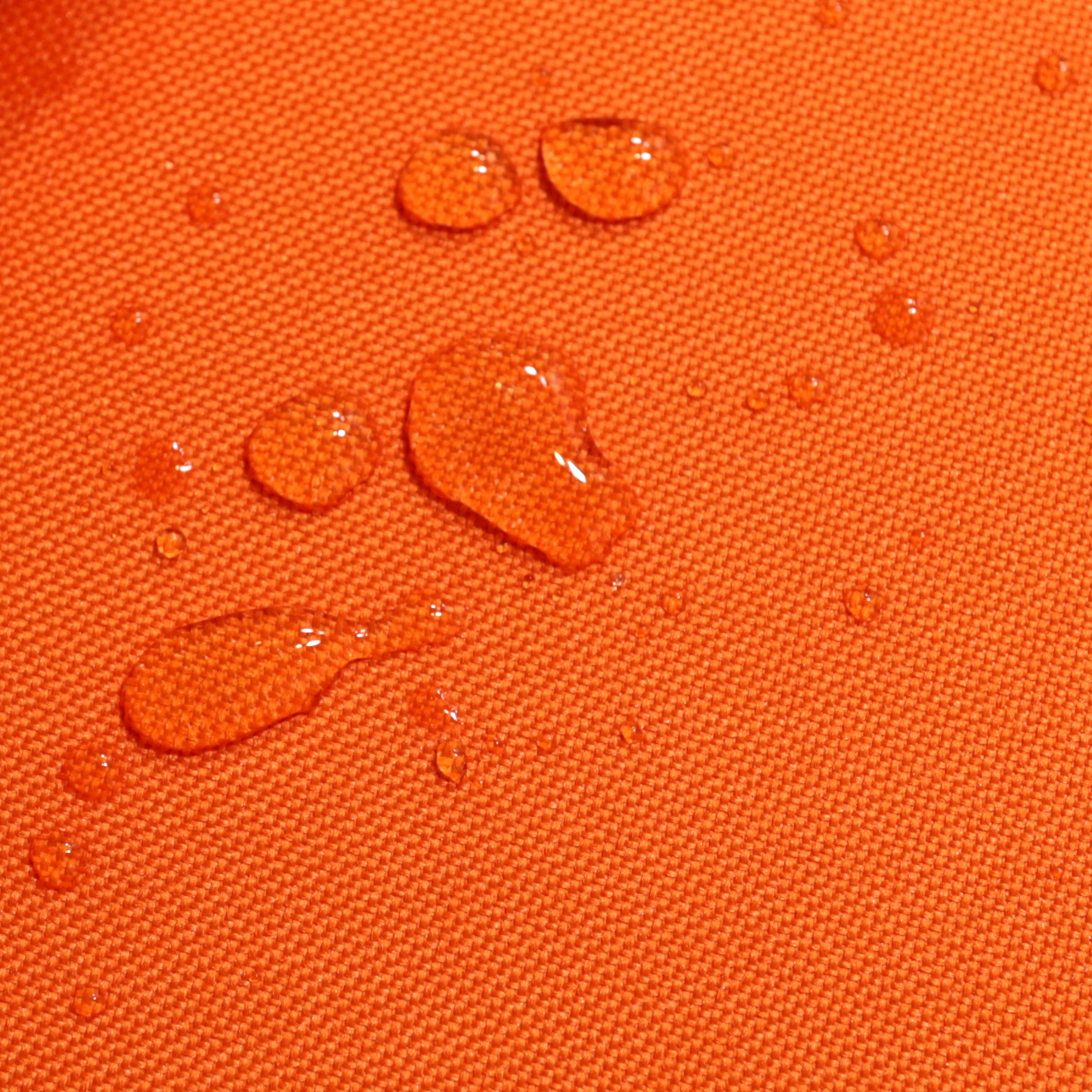 Festes, schweres Nylon Planenstoff Segeltuch wasserdichter Stoff Meterware - Orange