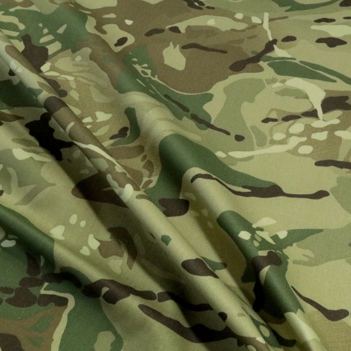 flammenresistenter Camouflage Stoff Armee MTP Flecktarn für Jacke Hose Baumwollstoff