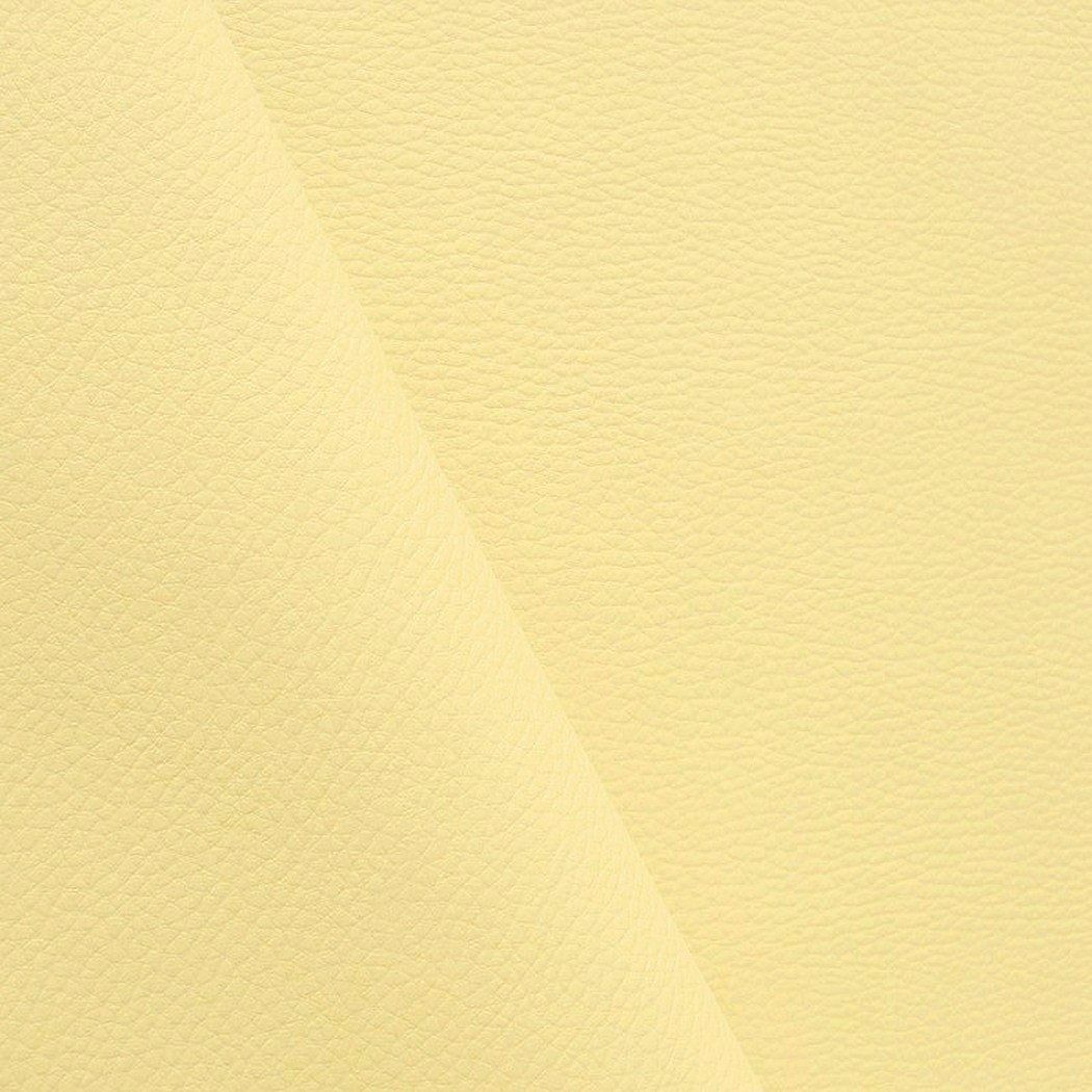 hochwertiges Nappa-Möbel-Kunstleder in soft gelb