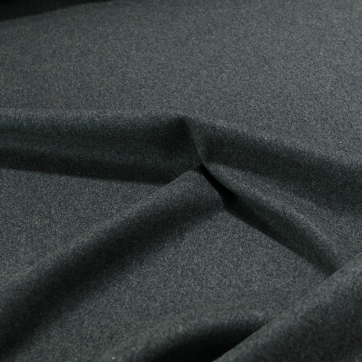 Winter Wollstoff warmes, dicht gewebtes Wolltuch für Mantel Jacke Sakko - Grau