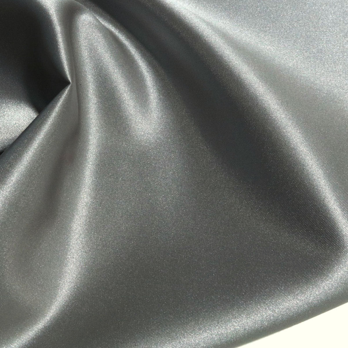 Schwerer Glanz Satin in Maus Grau Schwerer Glanz Satin in Maus Grau