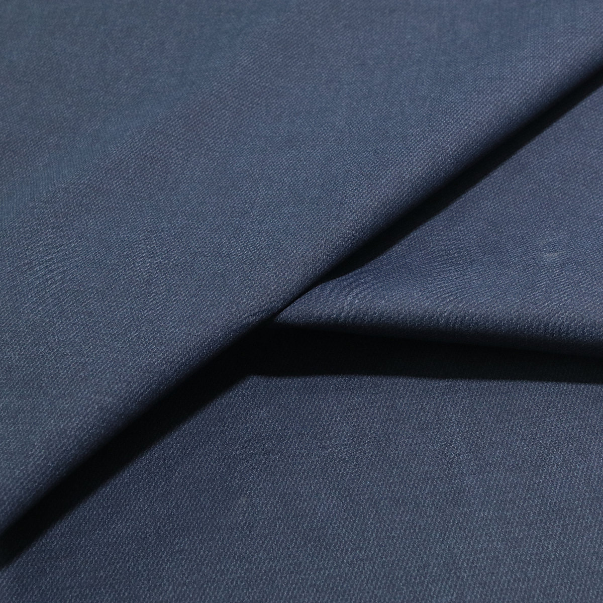Weicher und Robuster Hosenstoff Sommer Jeansstoff in Dunkel Blau aus Baumwolle