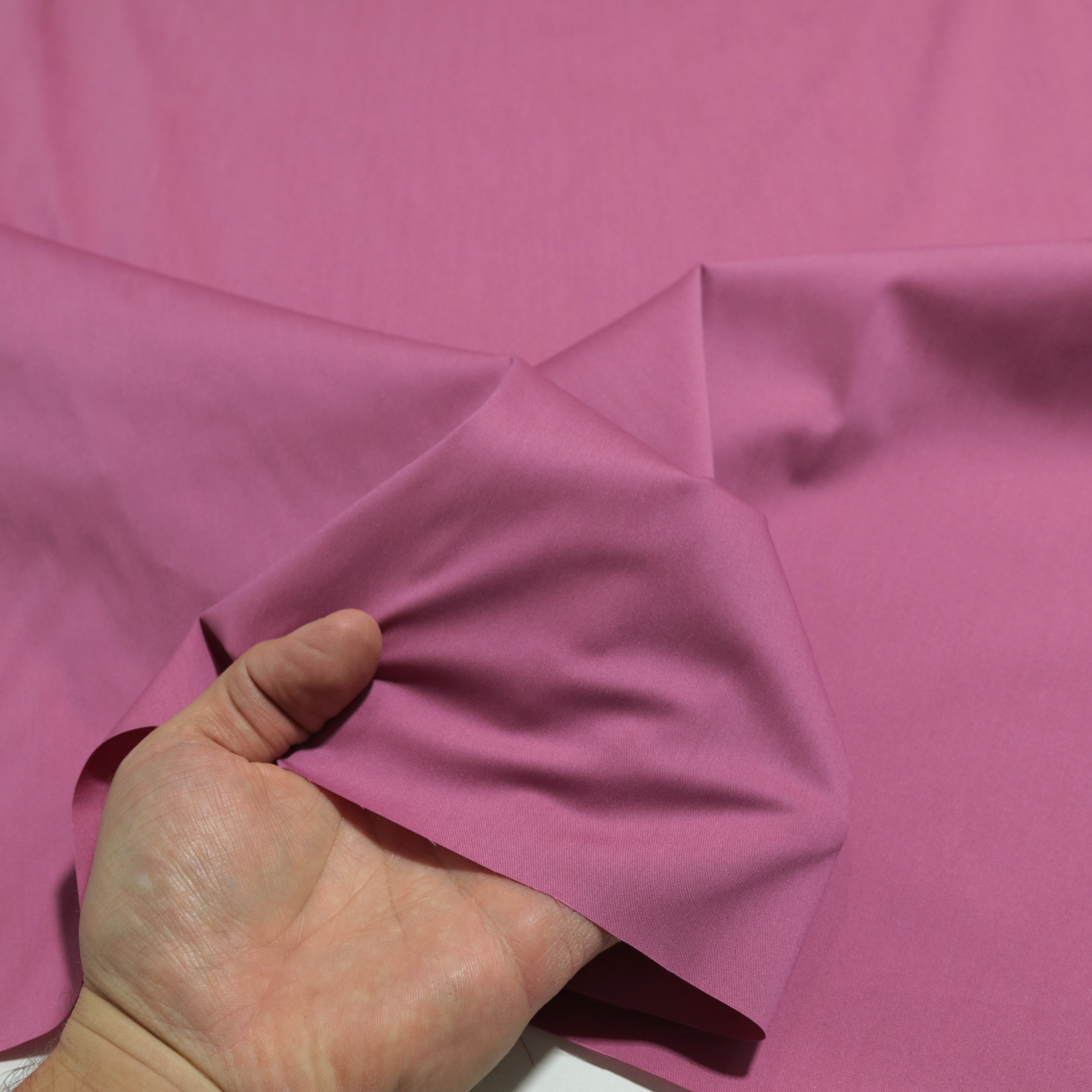 Stretch Sommer Popeline Baumwollstoff Bluse Rockstoff Dekostoff Meterware Rosa