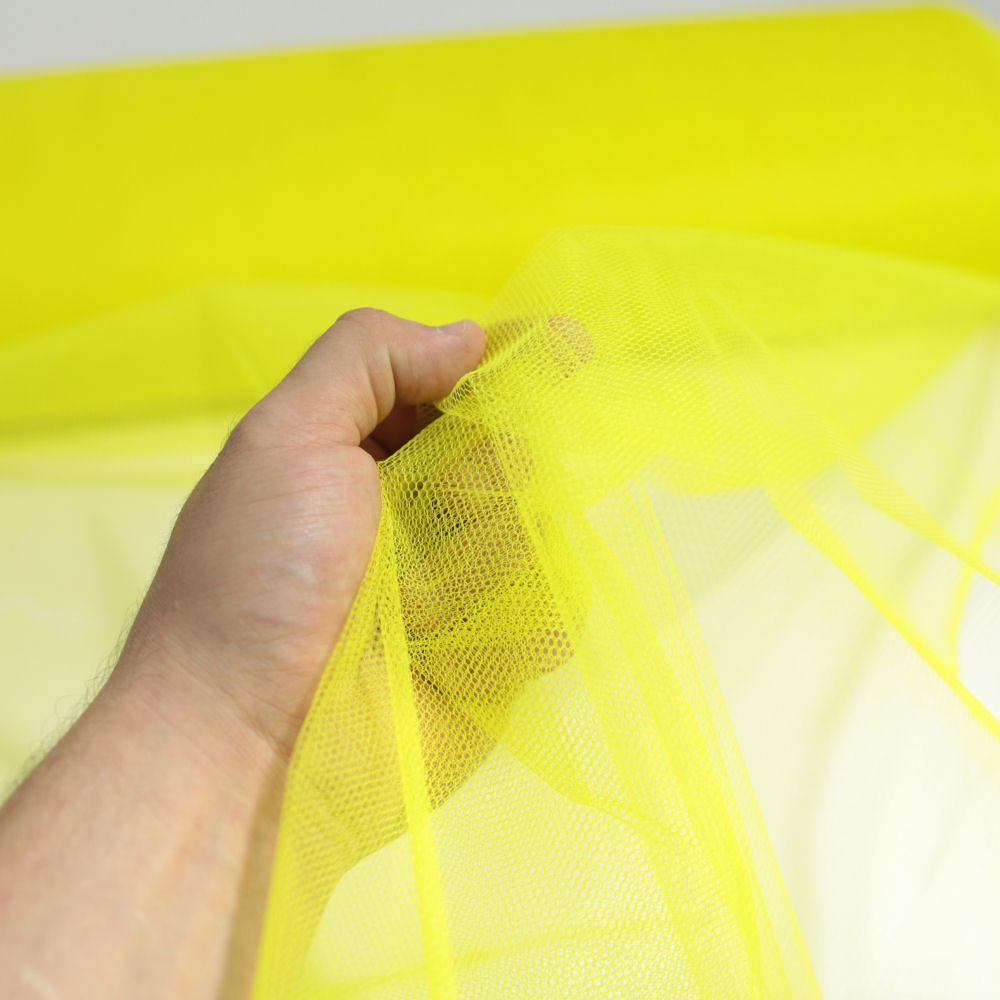 Tüllstoff Meterware 140cm breit für Gardine Vorhang Store Hochzeit Zitronen Gelb Tüllstoff Meterware 140cm breit für Gardine Vorhang Store Hochzeit Zitronen Gelb