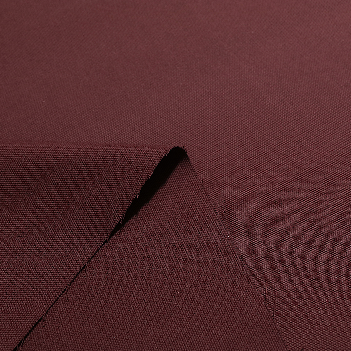 weicher robuster Canvas Stoff Baumwolle Meterware für Bekleidung, Polster und  Bezüge - Bordeaux