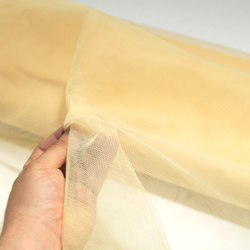 Tüllstoff Meterware 140cm breit für Gardine Vorhang Store Hochzeit Orange Tüllstoff Meterware 140cm breit für Gardine Vorhang Store Hochzeit Orange