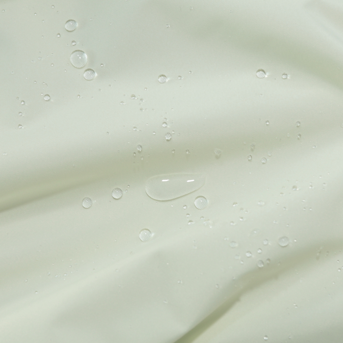wasserdichter Planenstoff 180cm breit für Bezug Abdeckung Regenschutz - Creme Weiß