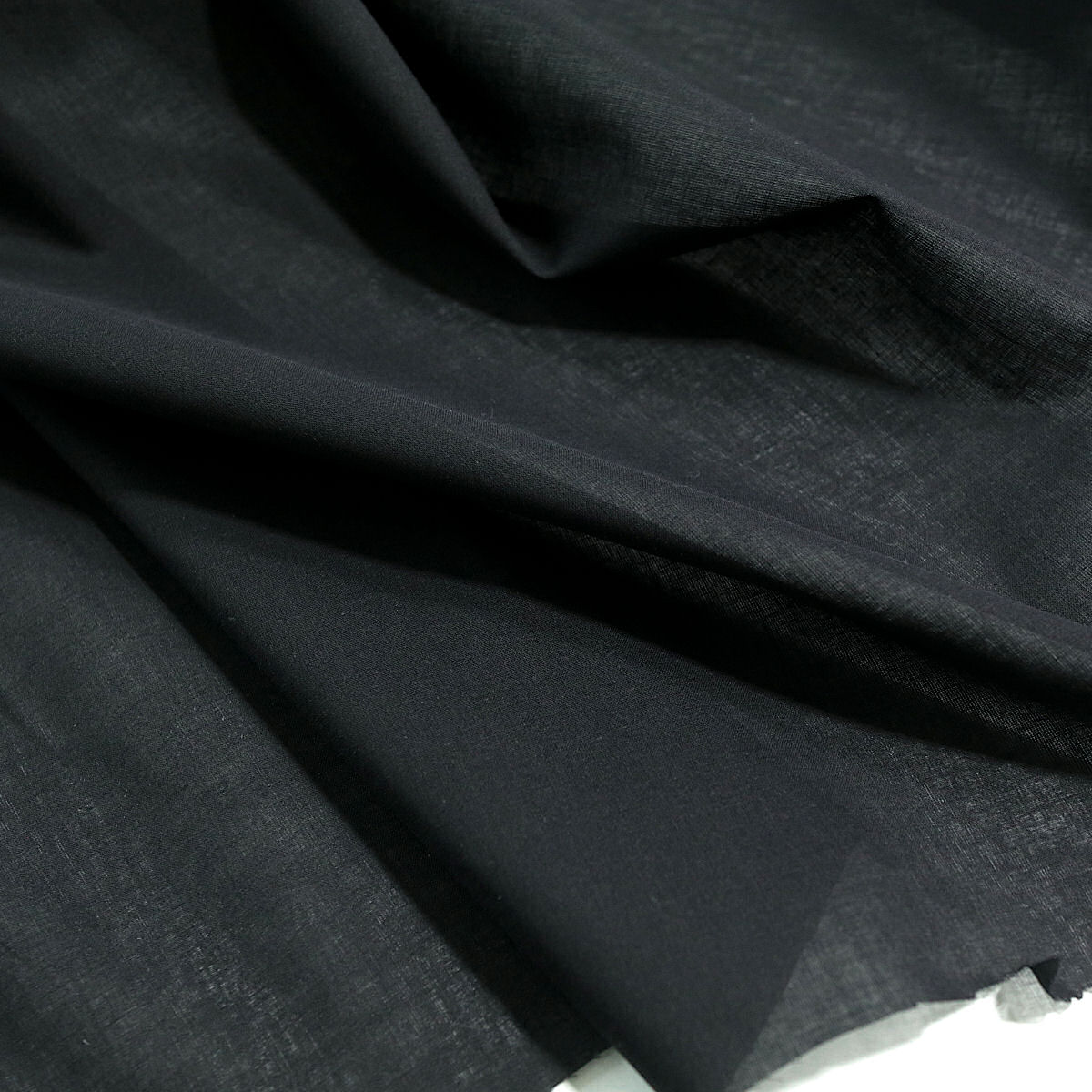 Schwarz Sommer Baumwollstoff Futterstoff Baumwoll-Batist Schwarz Sommer Baumwollstoff Futterstoff Baumwoll-Batist