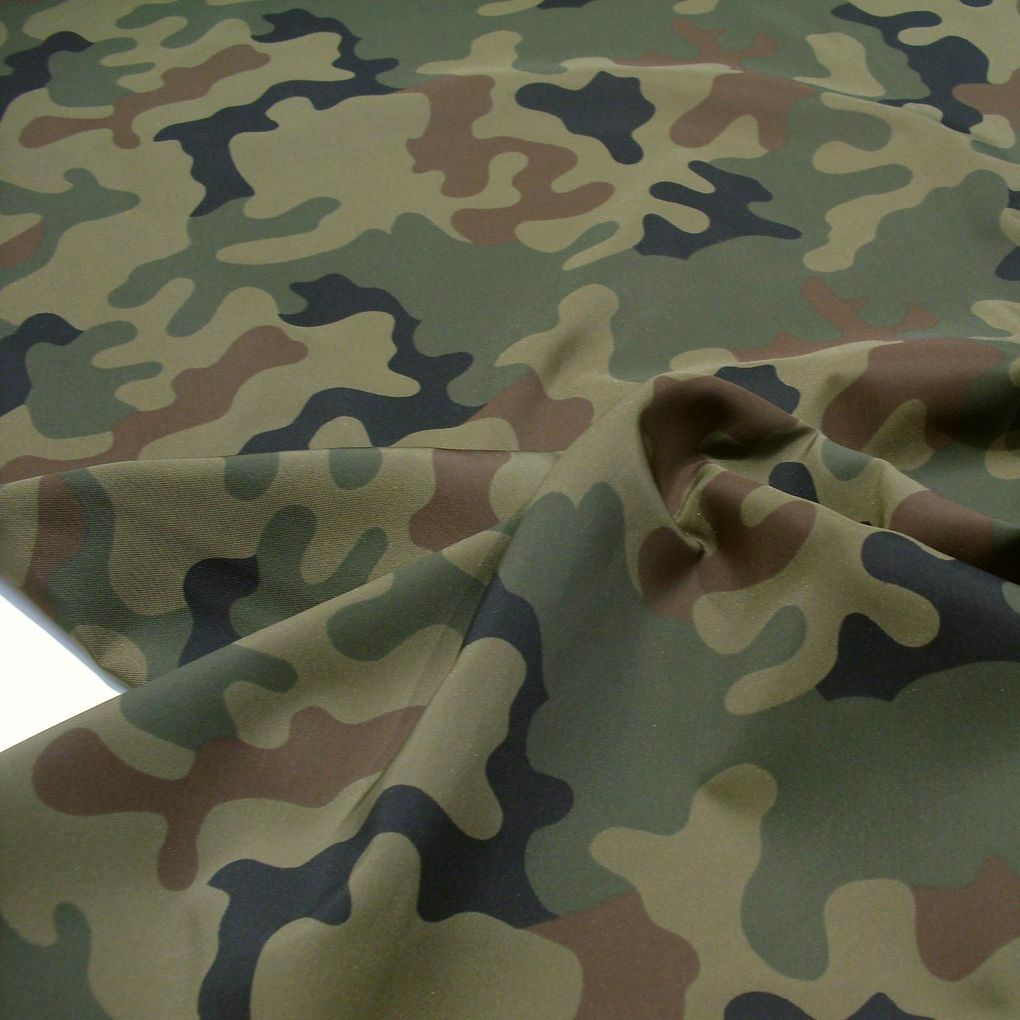 popup_images/Polen_leicht-183920a.jpg Robuster Camouflage Tarnstoff  Baumwolle-Stoff Armee Flecktarn Meterware