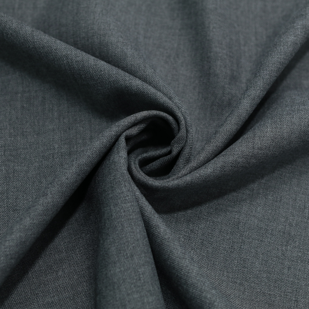 Grau Klassisches Wolltuch für Uniform Herbstbekleidung