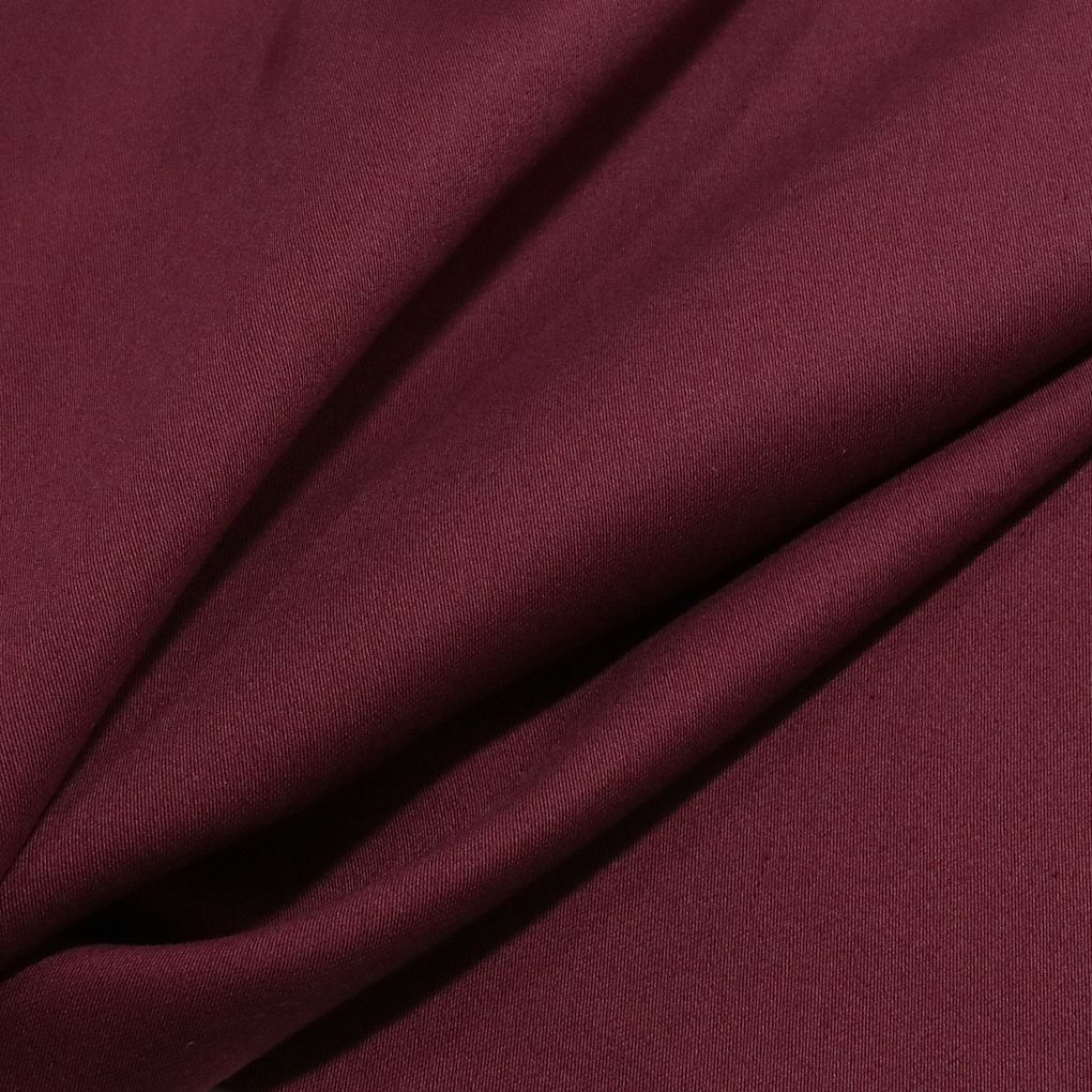 weicher Modestoff für Kleid Hemd Rock und edler Vorhangstoff Dekostoff Meterware - Bordeaux