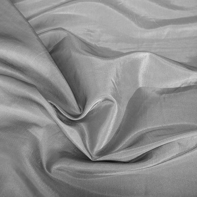 popup_images/silber-162801u.jpg Kleider- und DekoTaft in Silber-Grau