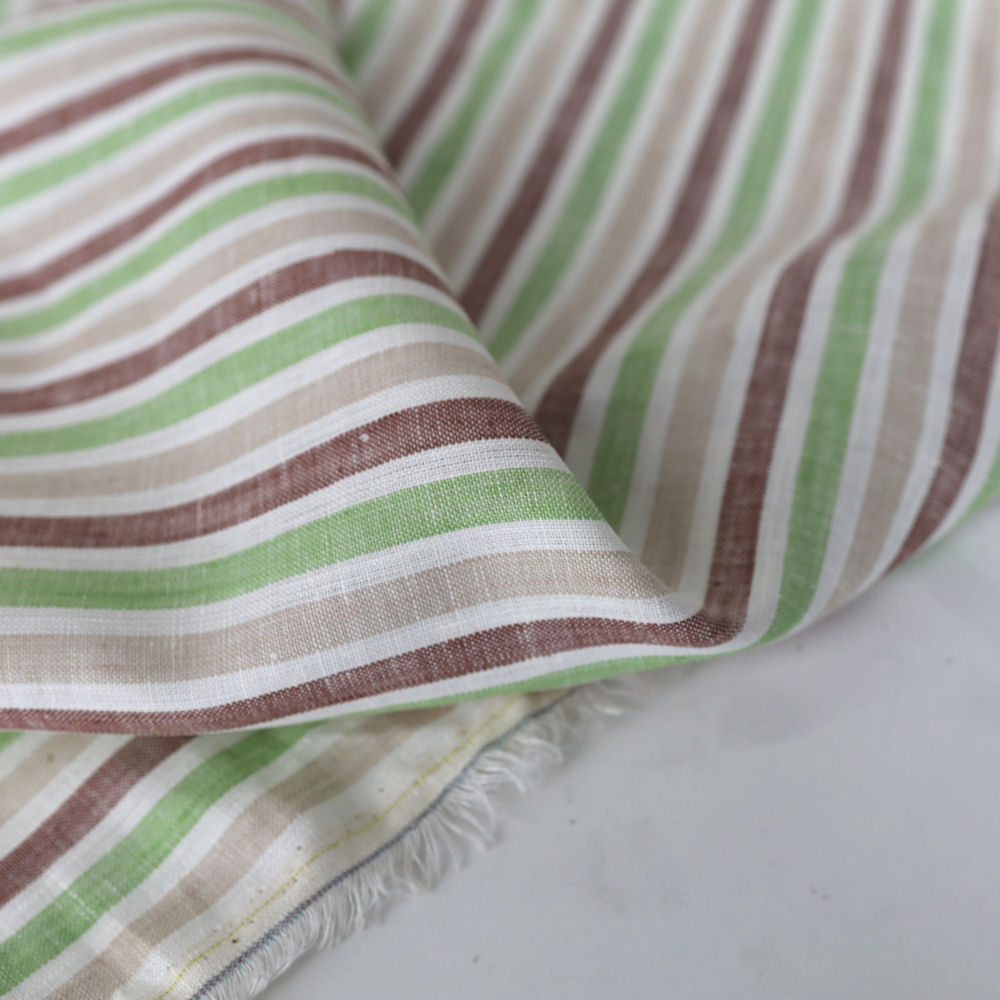 Sommer LEINEN-Stoff für Kleid Hose Hemd Grün Leinenstoff Sommer LEINEN-Stoff für Kleid Hose Hemd Grün Leinenstoff