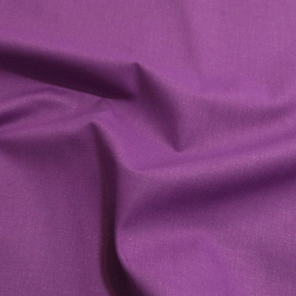 violett Öko-Tex Baumwollstoff Kleid Bluse Gardine Vorhang