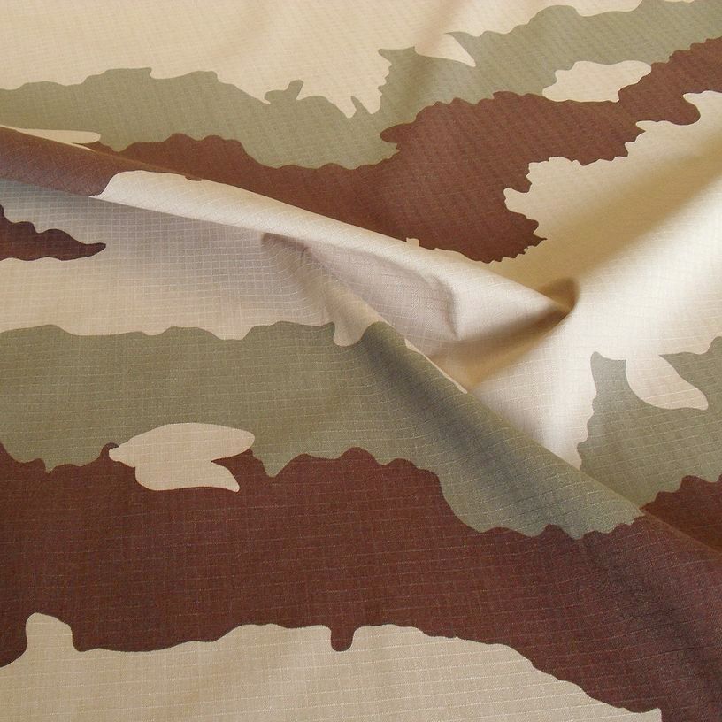 Wüste Camouflage reißfester Baumwoll-Stoff für Uniform Flecktarn Tarnstoff Armee
