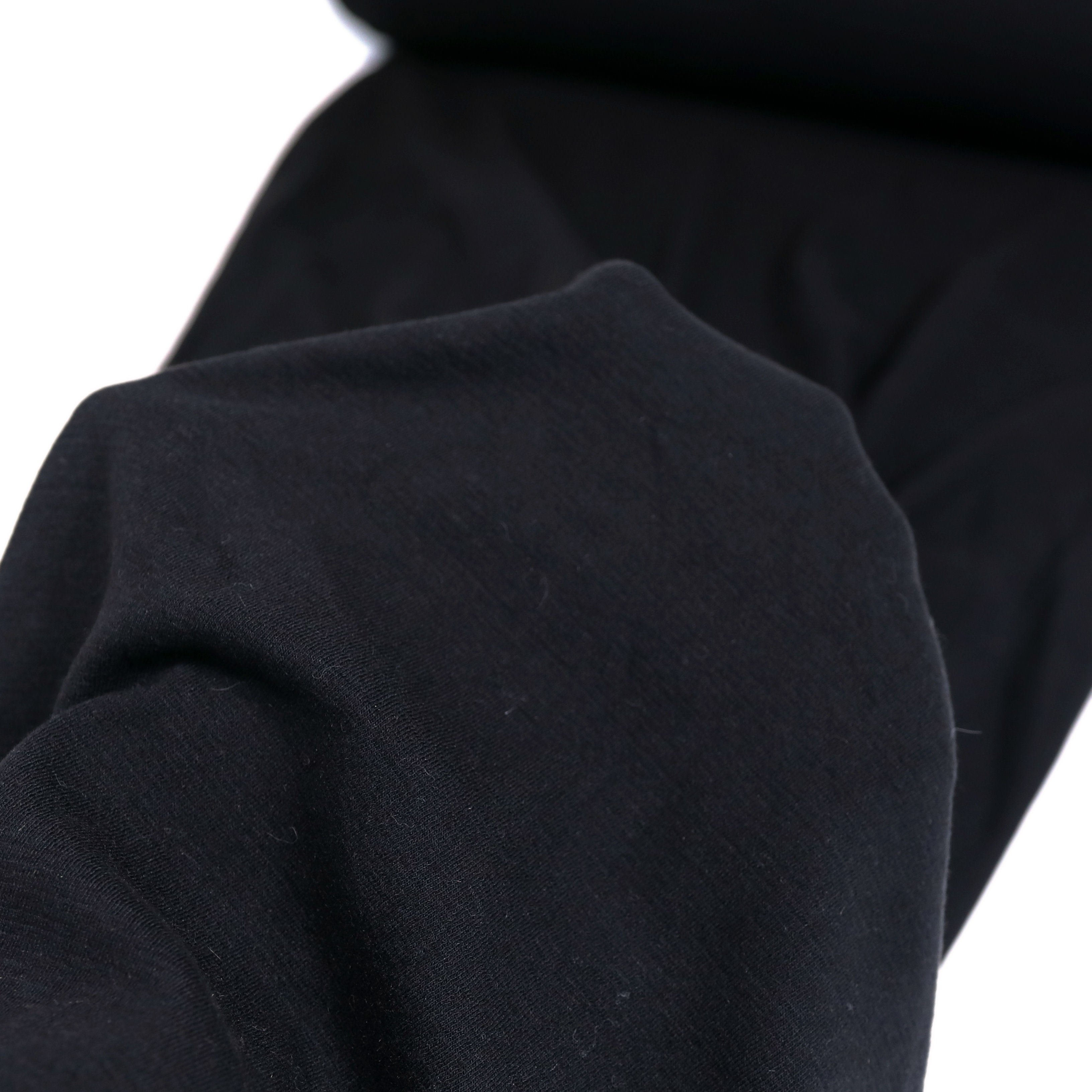 Designer Schlauch Jersey mit Silberfaden Sport und Winterbekleidung Meterware