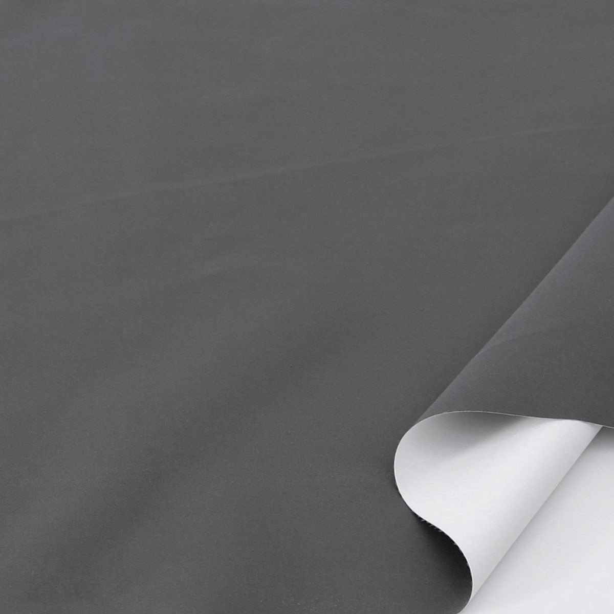 überbreiter Verdunklungsstoff 280cm breit Meterware 100% blickdicht und lichtdicht - grau