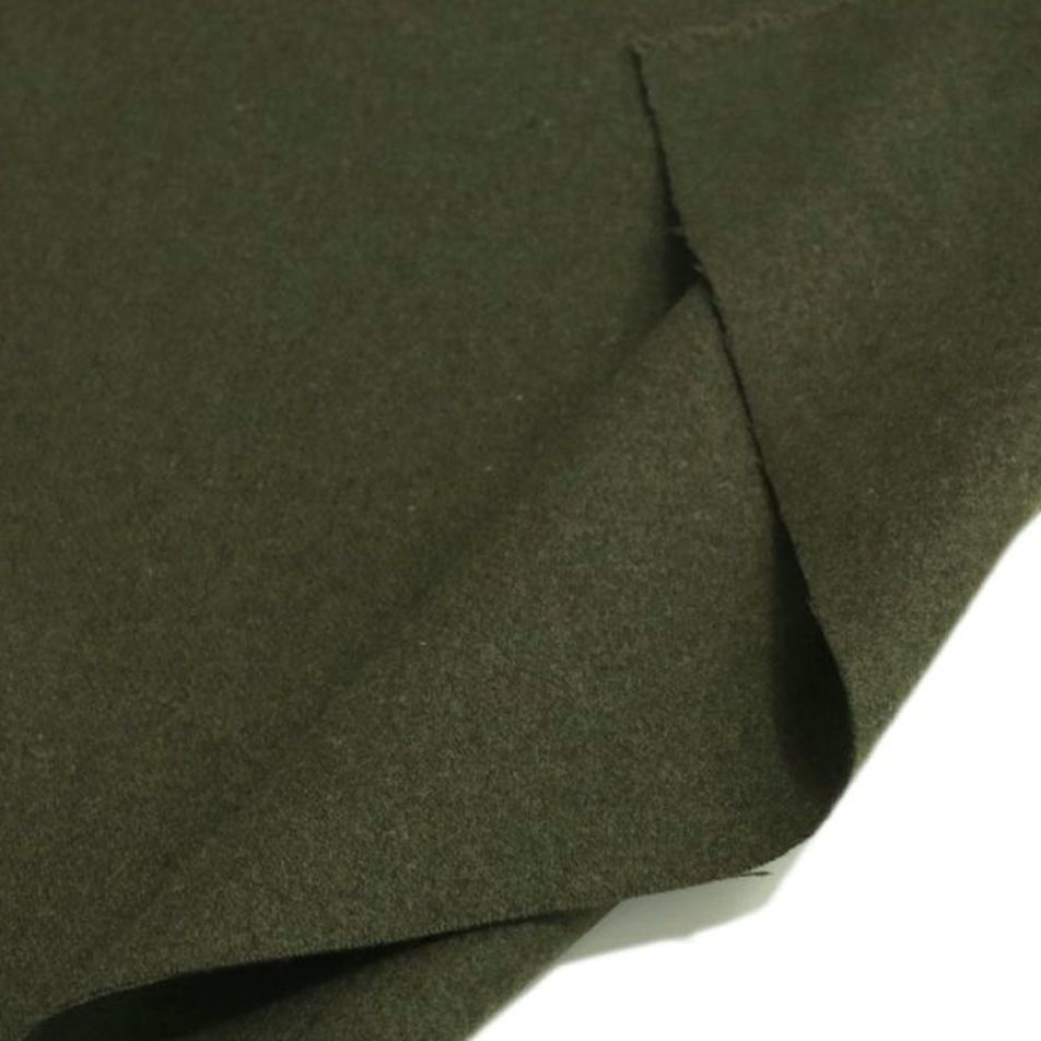 Loden Wollstoff dicht gewebtes Wolltuch für Mantel Jacke Wolle Meterware -Tiroler Grün