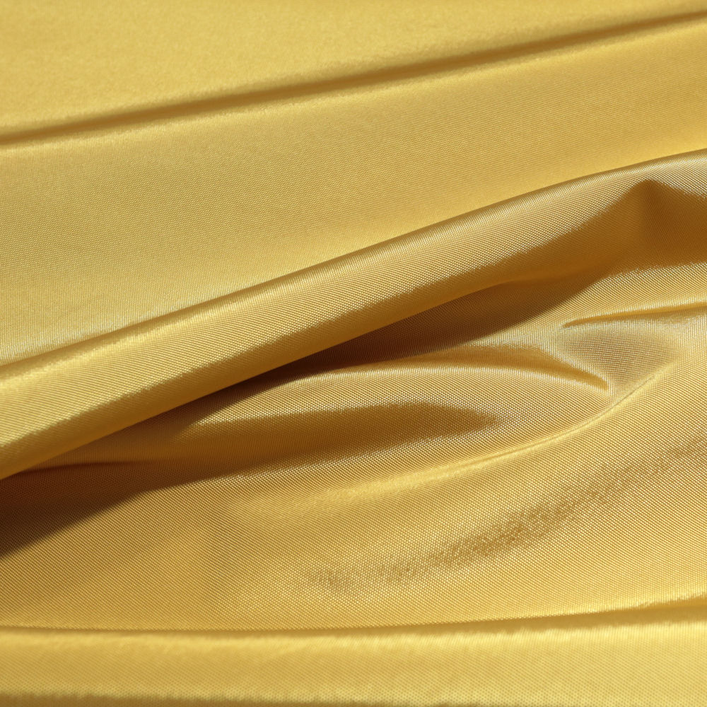 Rustikaler Gardinen Stoff mit leichten Glanz in Gold Dekostoff Meterware