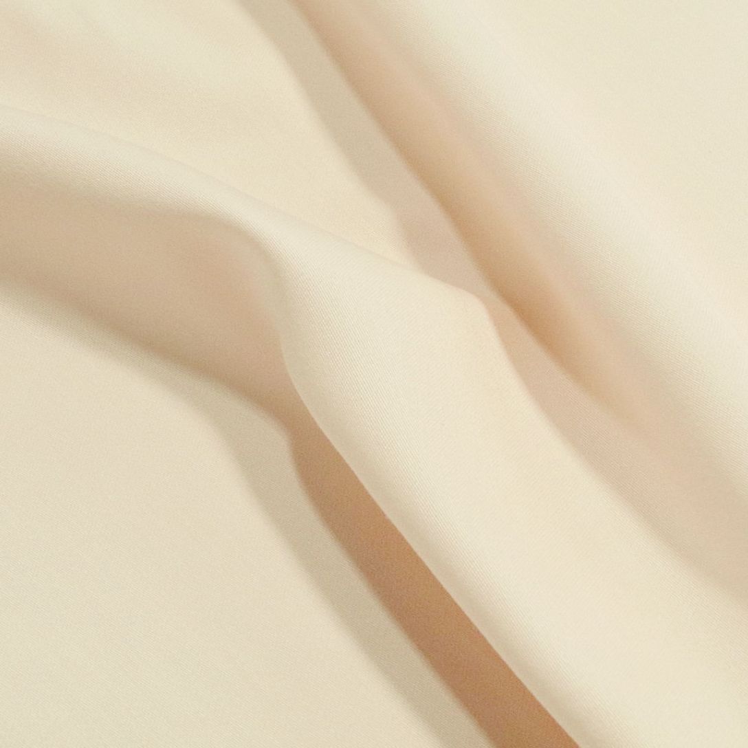 weicher Modestoff für Kleid Hemd Rock und edler Vorhangstoff Dekostoff Meterware - Soft Apricot
