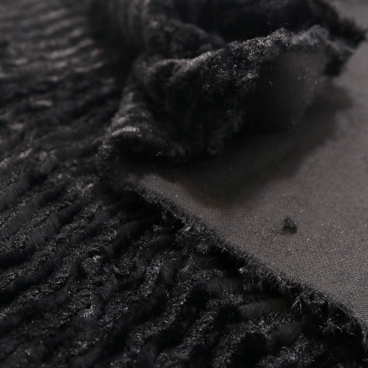 4er Set Kunstfell Bordüre - 5x150cm Shaggy Bänder In Weiß, Schwarz, Braun, Grau Für DIY Dekoration